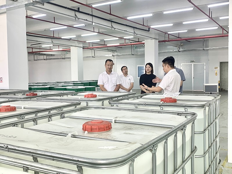 政企连心·共促发展|东莞市东城区政府领导莅临世界杯官方网站入口新材参观指导